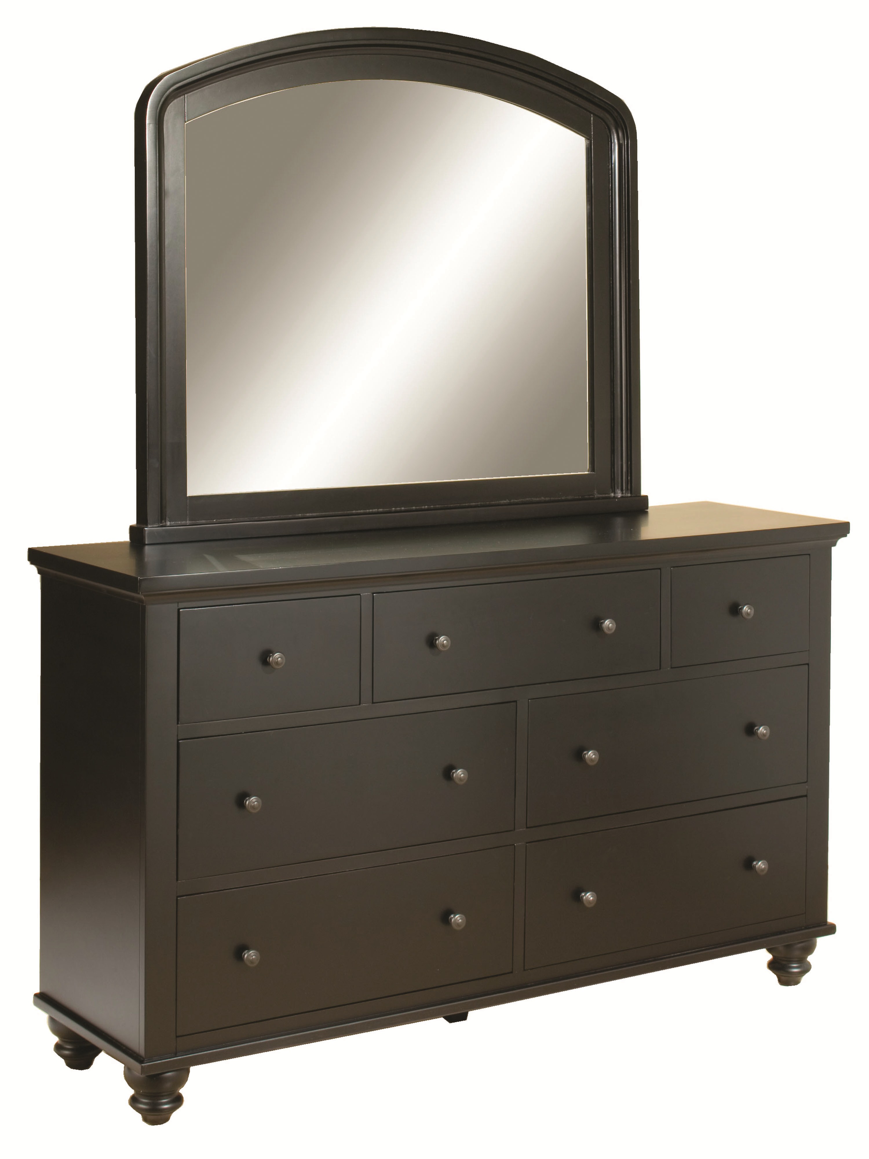 Aspenhome Cambridge Sleigh Storage Bedroom Set in Black ...