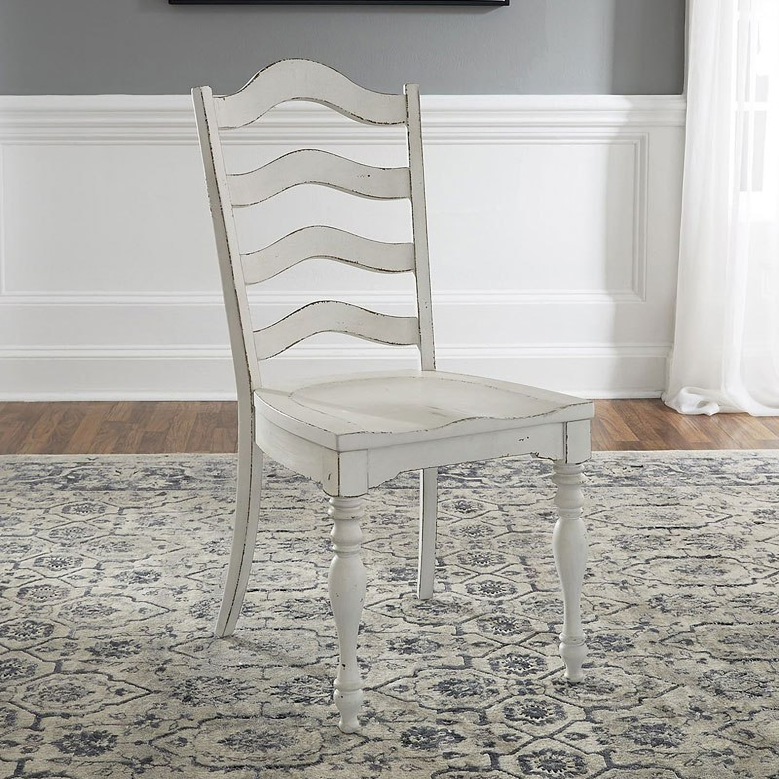 Magnolia Manor 108 Inch Dining Room Set W Wood Chairs 1stopbedrooms