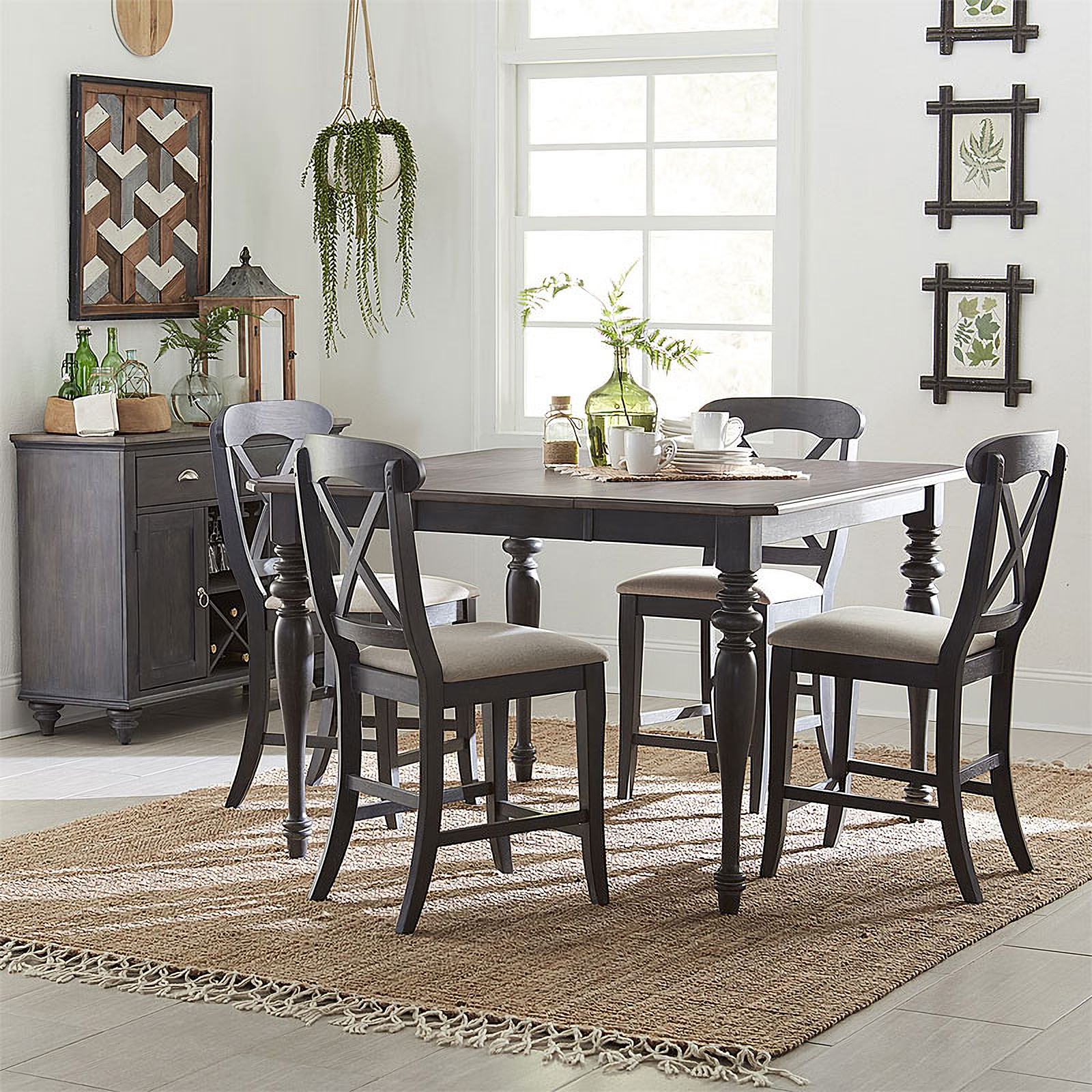 Ocean Isle Gathering Dining Room Set Slate 1stopbedrooms - Slate Gray Dining Room Set Ocean Isle Gathering Dining Room Set Slate 1stopbedrooms - Slate Gray Dining Room Set