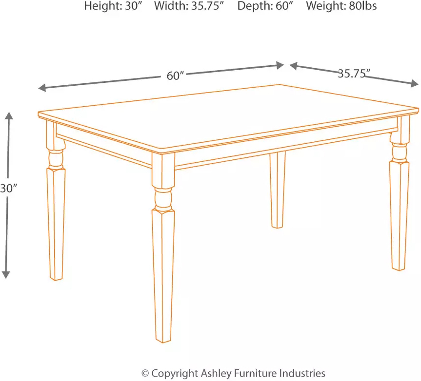 Owingsville Rectangular Dining Room Set 1stopbedrooms
