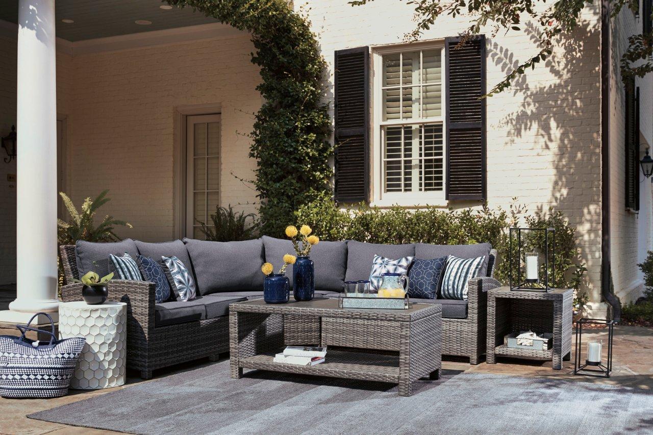 Salem Beach Gray Outdoor Sectional 1stopbedrooms