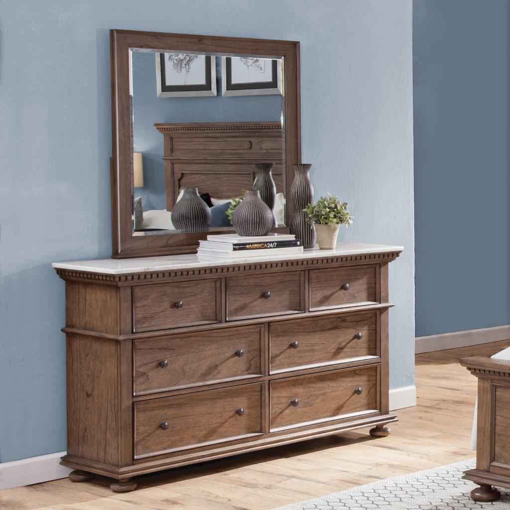 Sheffield Rich Cognac Panel Bedroom Set 1stopbedrooms
