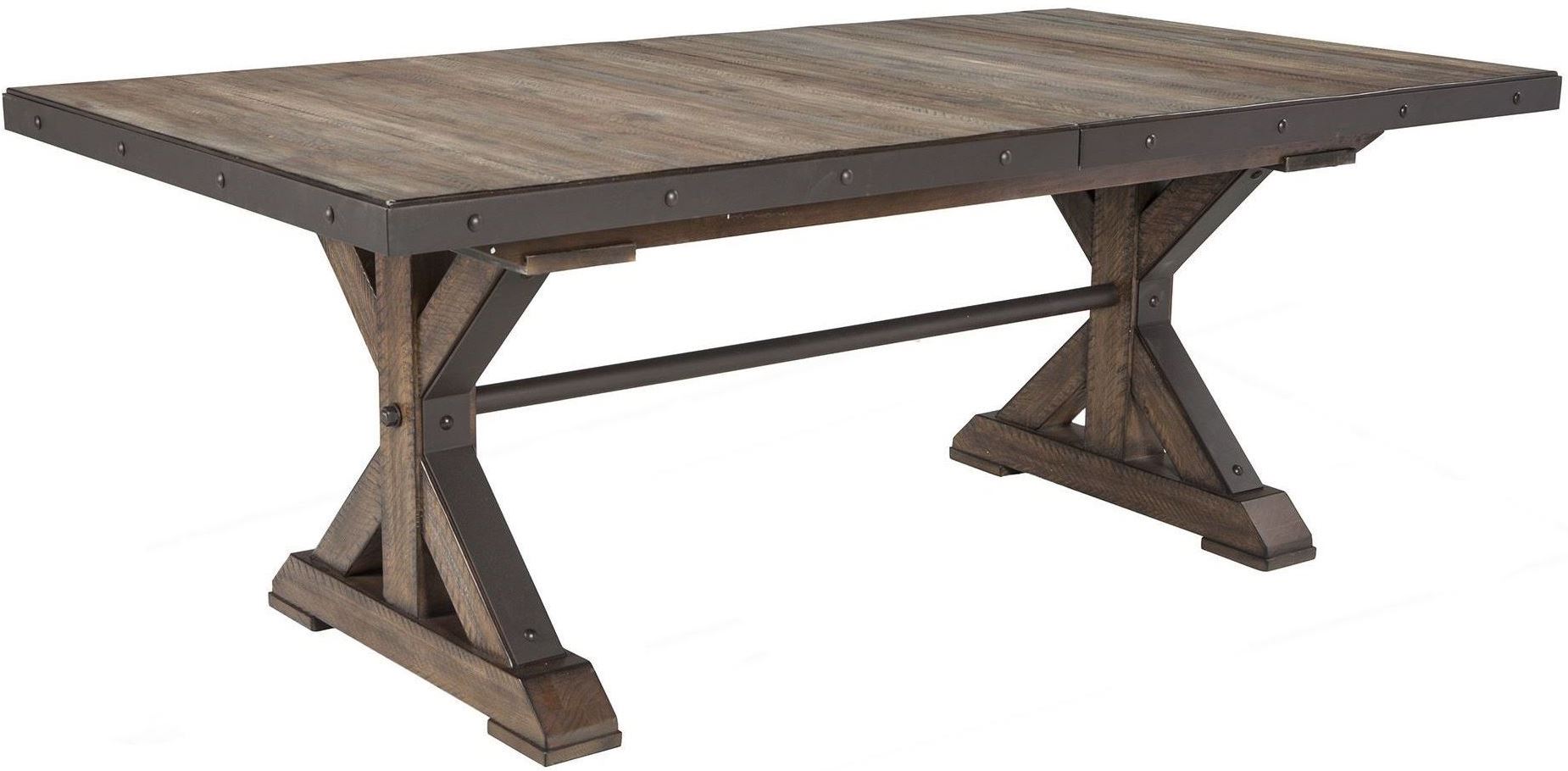 Taos Canyon Trestle Base Dining Table 1stopbedrooms Taos Canyon Trestle Base Dining Table