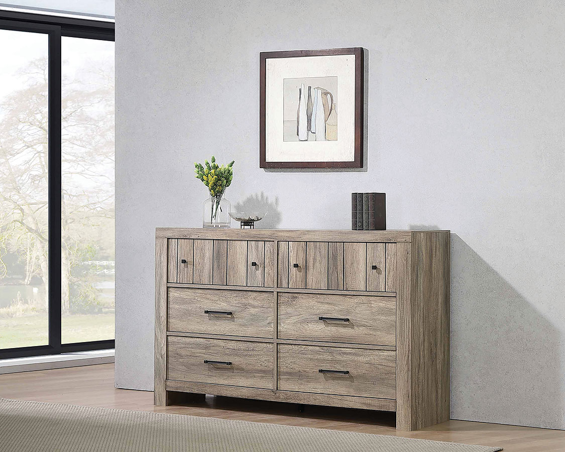 Adelaide Rustic Oak Panel Bedroom Set - 1StopBedrooms.