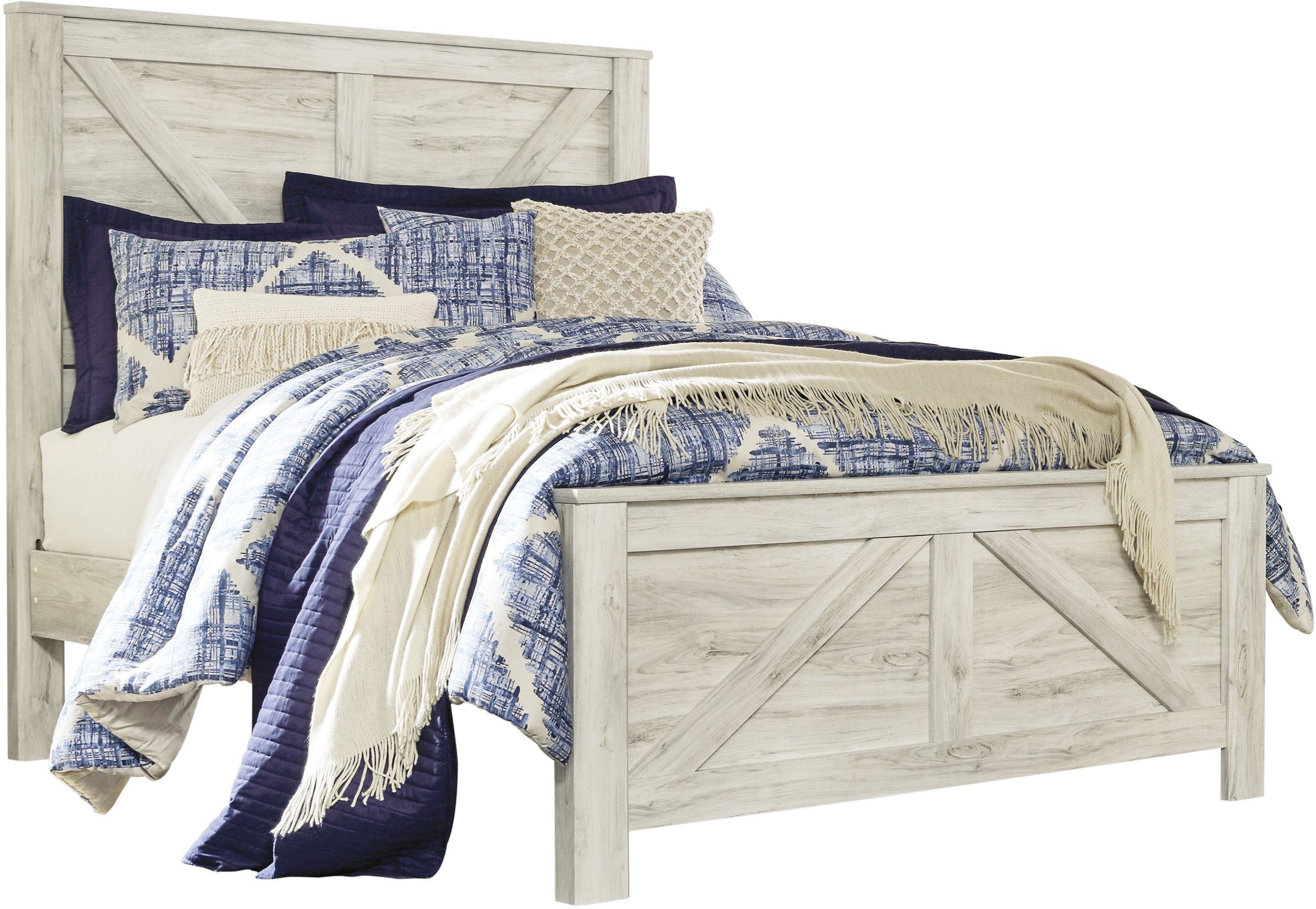 Bellaby Whitewash Panel Bedroom Set - 1StopBedrooms.