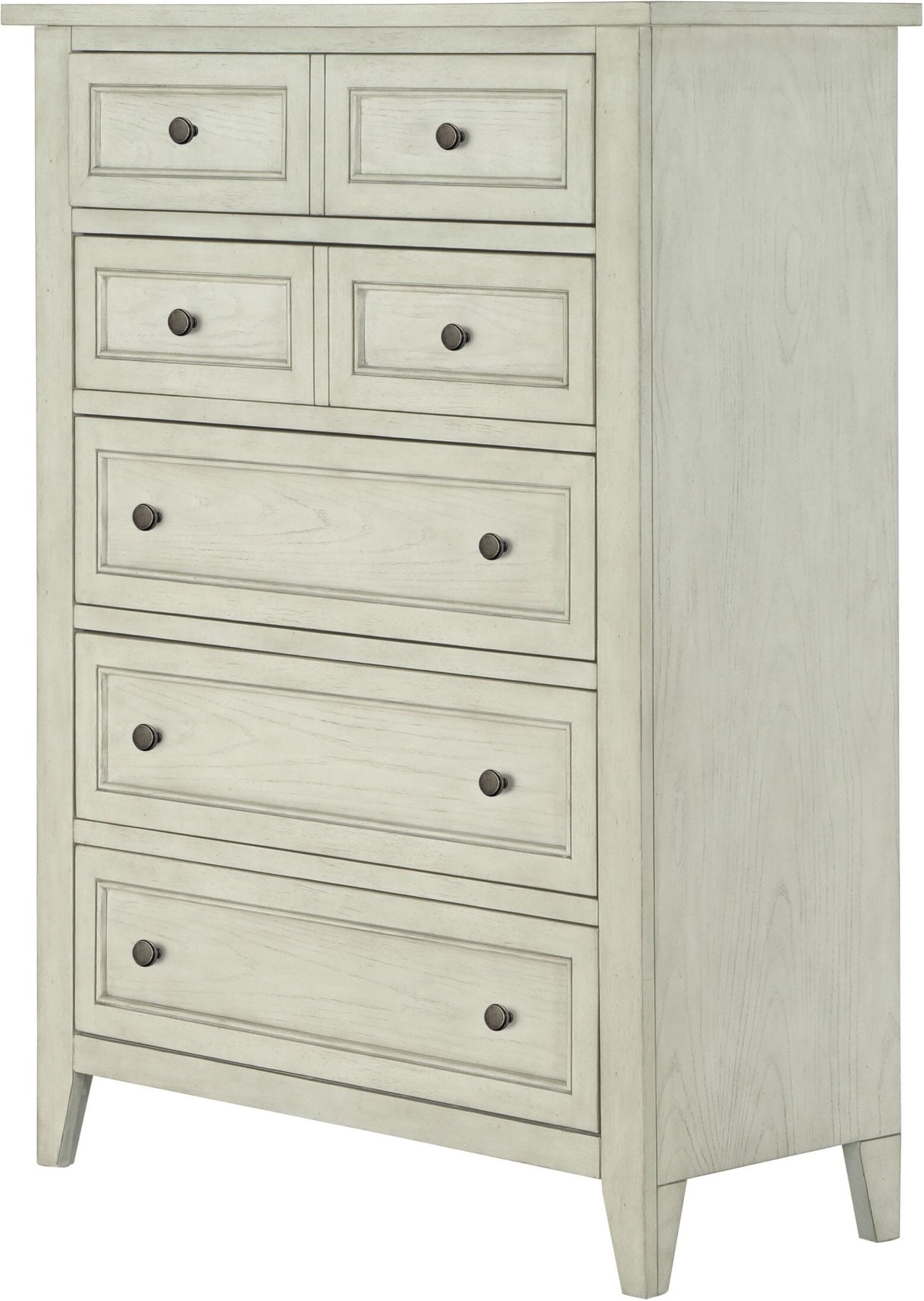 Raelynn Weathered White Panel Bedroom Set - 1StopBedrooms.