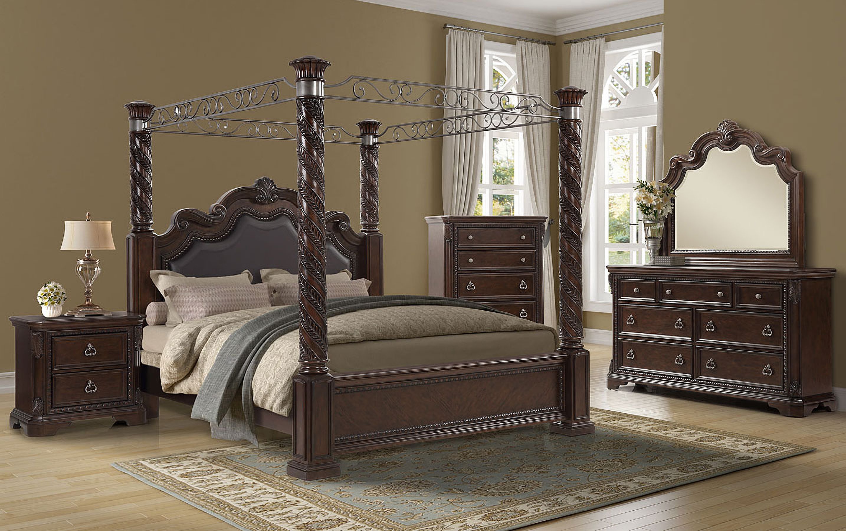 Coventry Canopy Bedroom Set 1stopbedrooms
