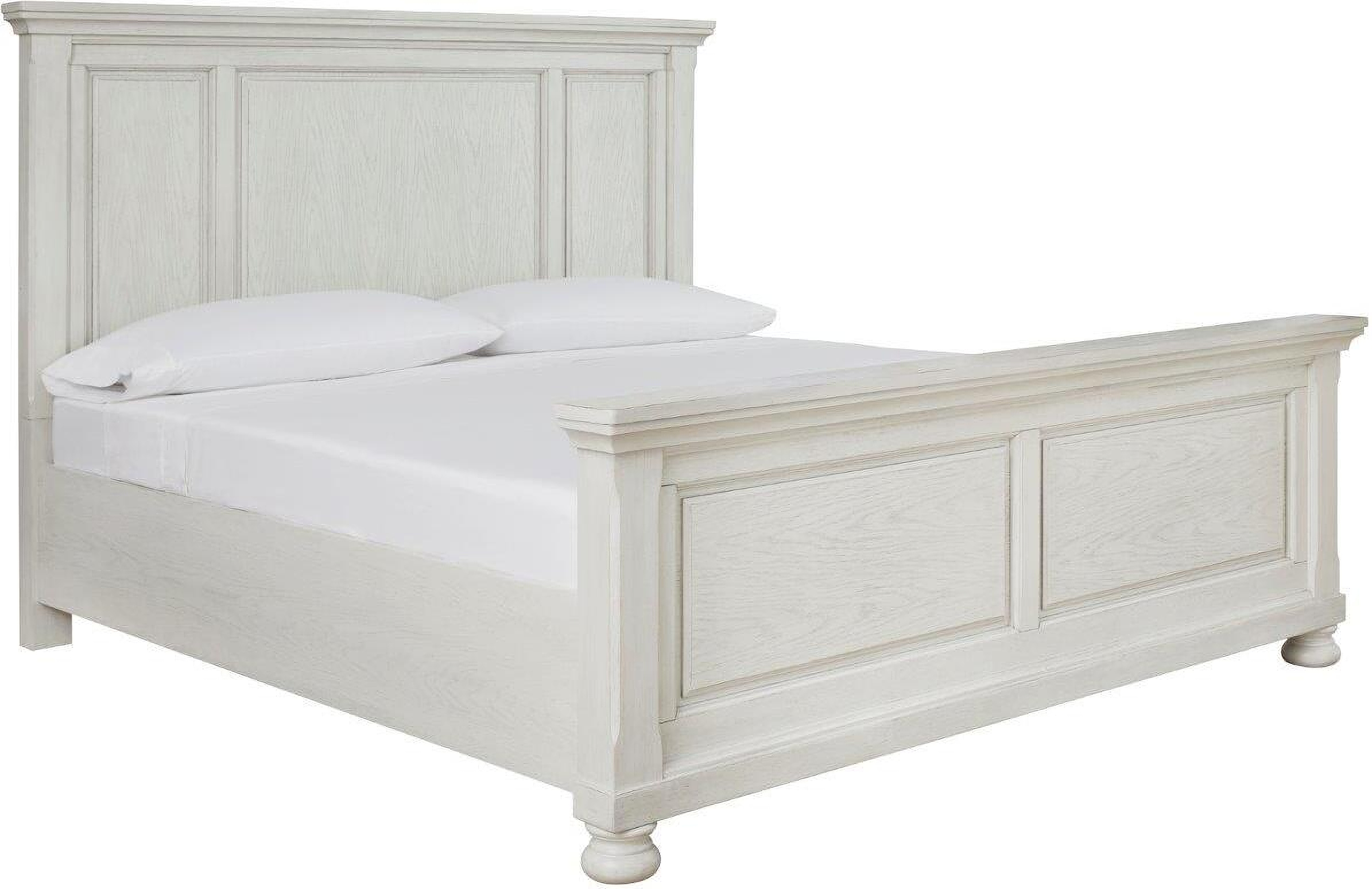 Robbinsdale Antique White Panel Bedroom Set - 1StopBedrooms.