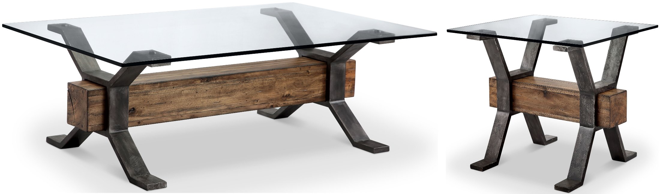 Sawyer Toasted Nutmeg Rectangular Occasional Table Set 1stopbedrooms