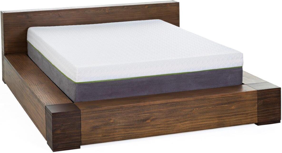 copper 12'' medium plush gel memory foam mattress