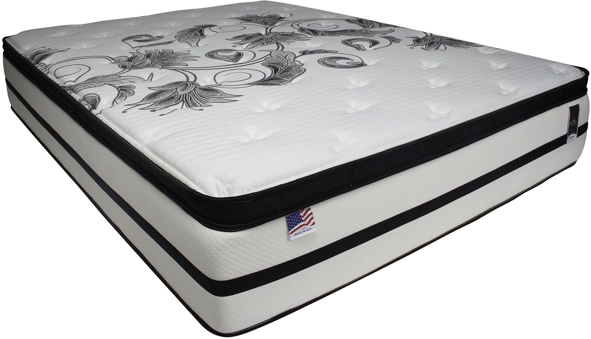 Brylee 14 Euro Pillowtop Cal King Mattress 1stopbedrooms