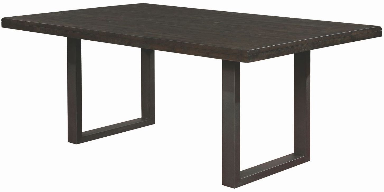 Coaster Murphy Wire Brushed Mineral Rectangular Dining Table Murphy Wire Brushed Mineral Rectangular Dining Table Main Image