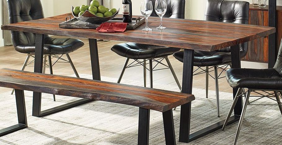 Jamestown Grey And Black Dining Table By Scott Living