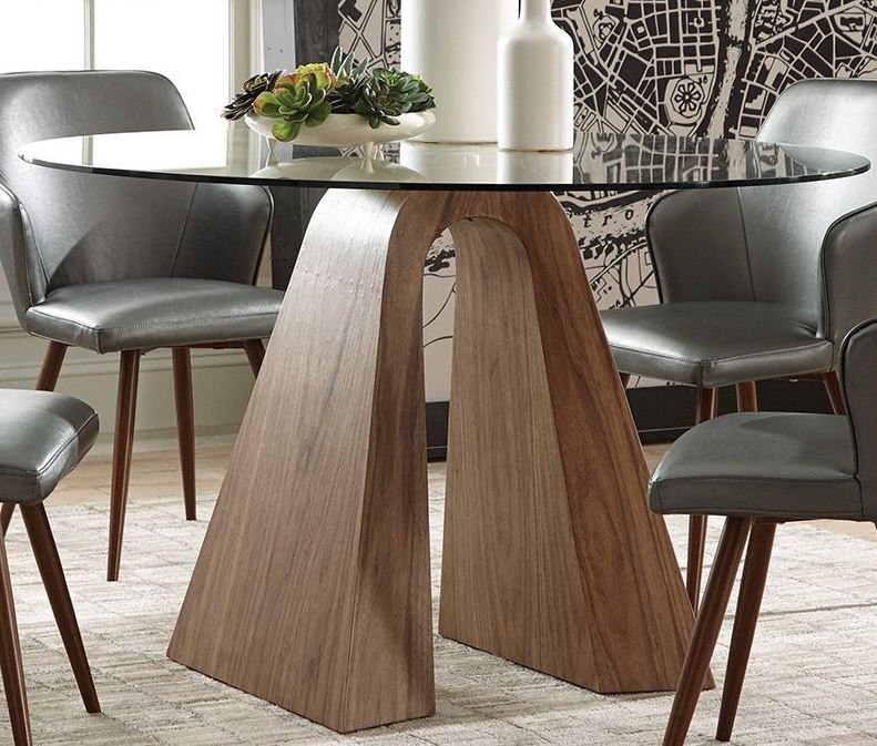 Coaster Abbott Walnut Dining Table By Scott Living Abbott Walnut Dining Table By Scott Living Main Image