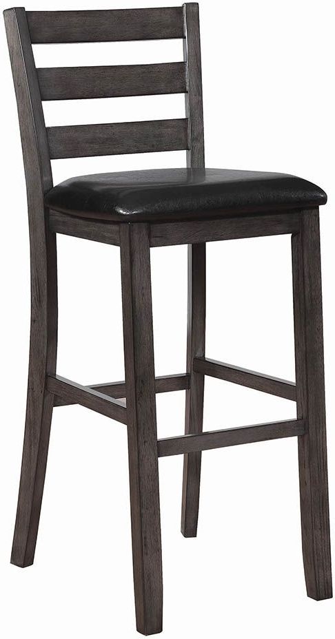 Warm Grey Bar Stool Set Of 2 1stopbedrooms Warm Grey Bar Stool Set Of 2 Main Image
