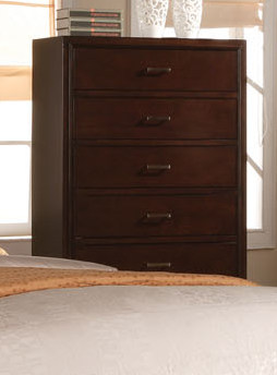 Acme Tyler 5 Drawer Chest In Espresso 19546 1stopbedrooms Acme Tyler 5 Drawer Chest In Espresso 19546 Main Image