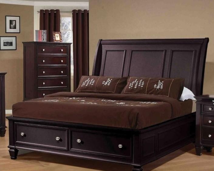 Coaster 201990kw Sandy Beach Series California King Size Sleigh Bed Coaster 201990kw Sandy Beach Series California King Size Sleigh Bed