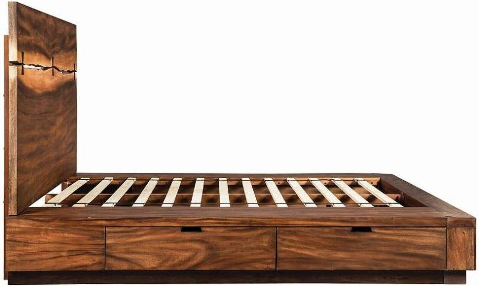Coaster Madden Smoky Walnut And Coffee Bean King Storage Platform Madden Smoky Walnut And Coffee Bean King Storage Platform Bed By Scott Living