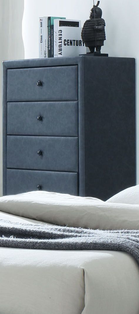 Saveria Two Tone Gray Chest