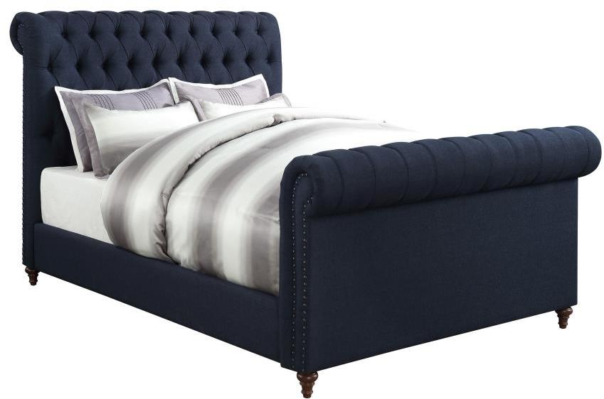 Coaster 300653kw Gresham Series California King Size Sleigh Coaster 300653kw Gresham Series California King Size Sleigh Bed Main Image