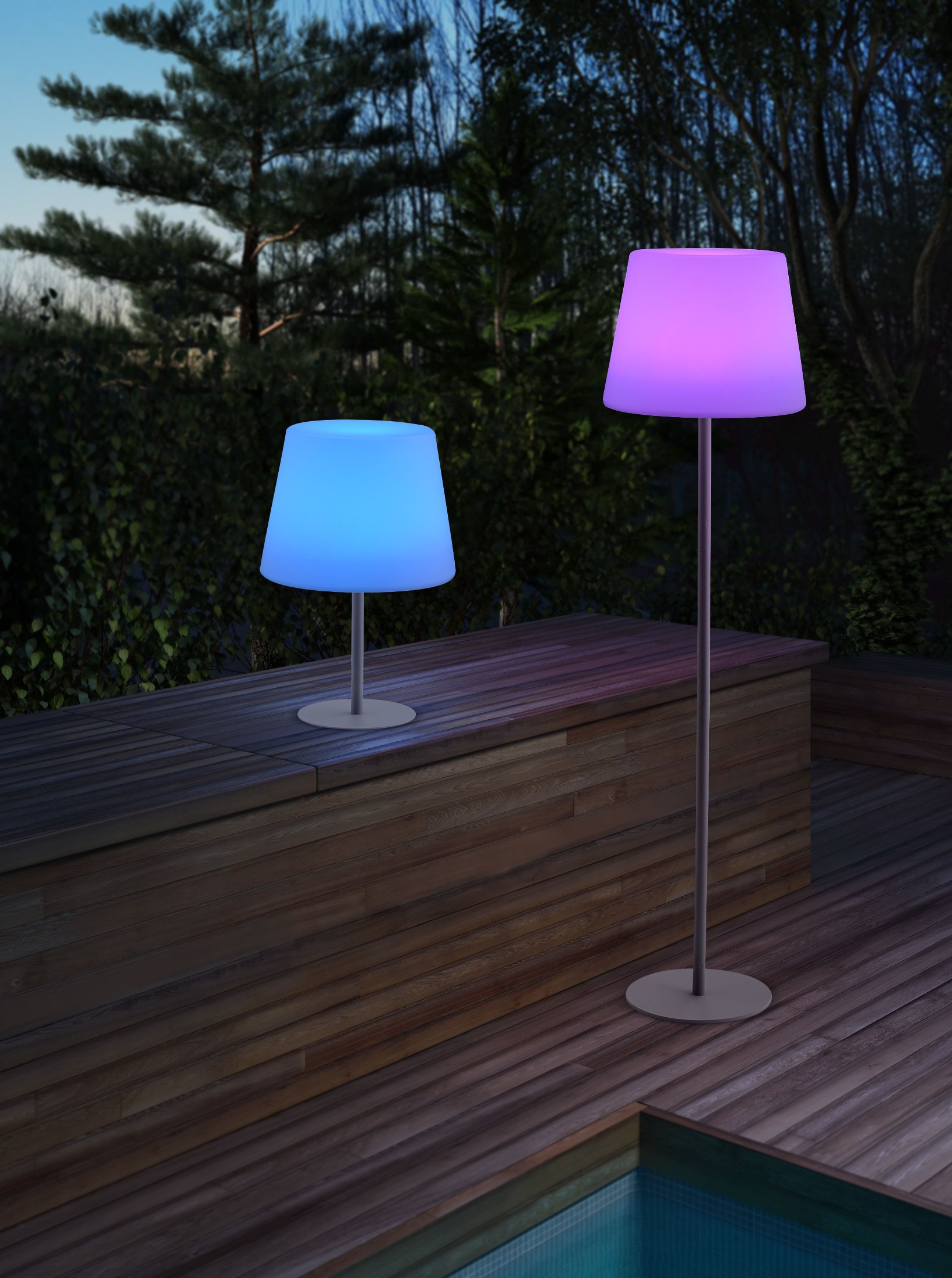 Lumen Multicolor Specialty Floor Lamp