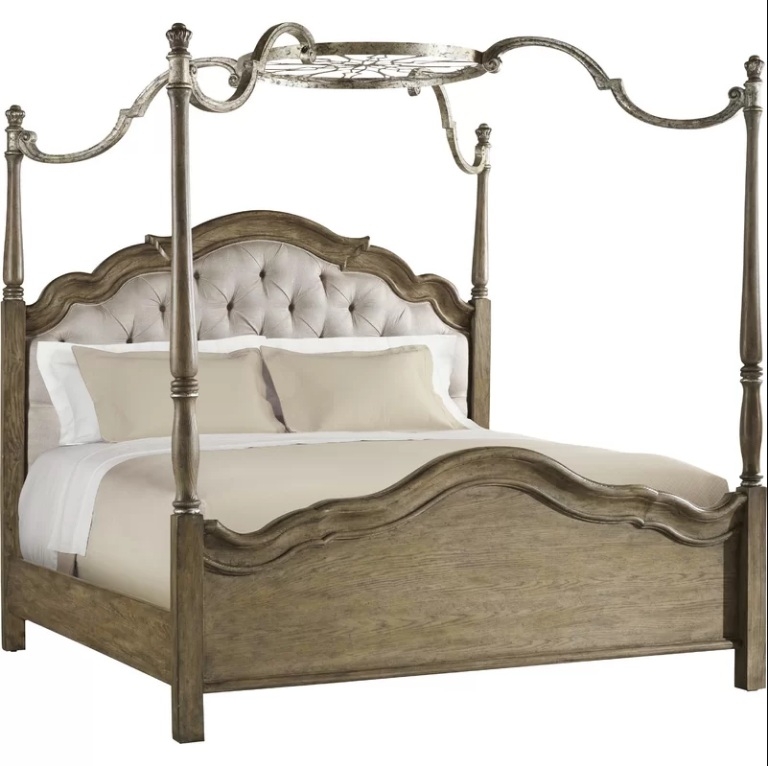 Sundara King Upholstered Canopy Bed Beds Bedroom Sundara King Upholstered Canopy Bed Main Image
