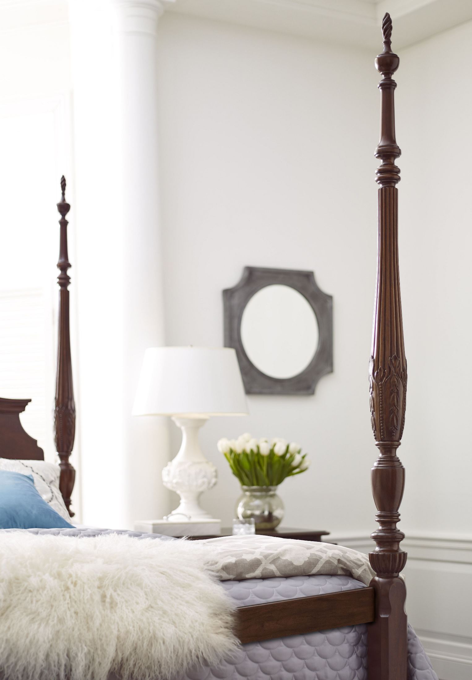 Kincaid Hadleigh Rice Carved King Poster Bed Collection Hadleigh Rice Carved King Poster Bed
