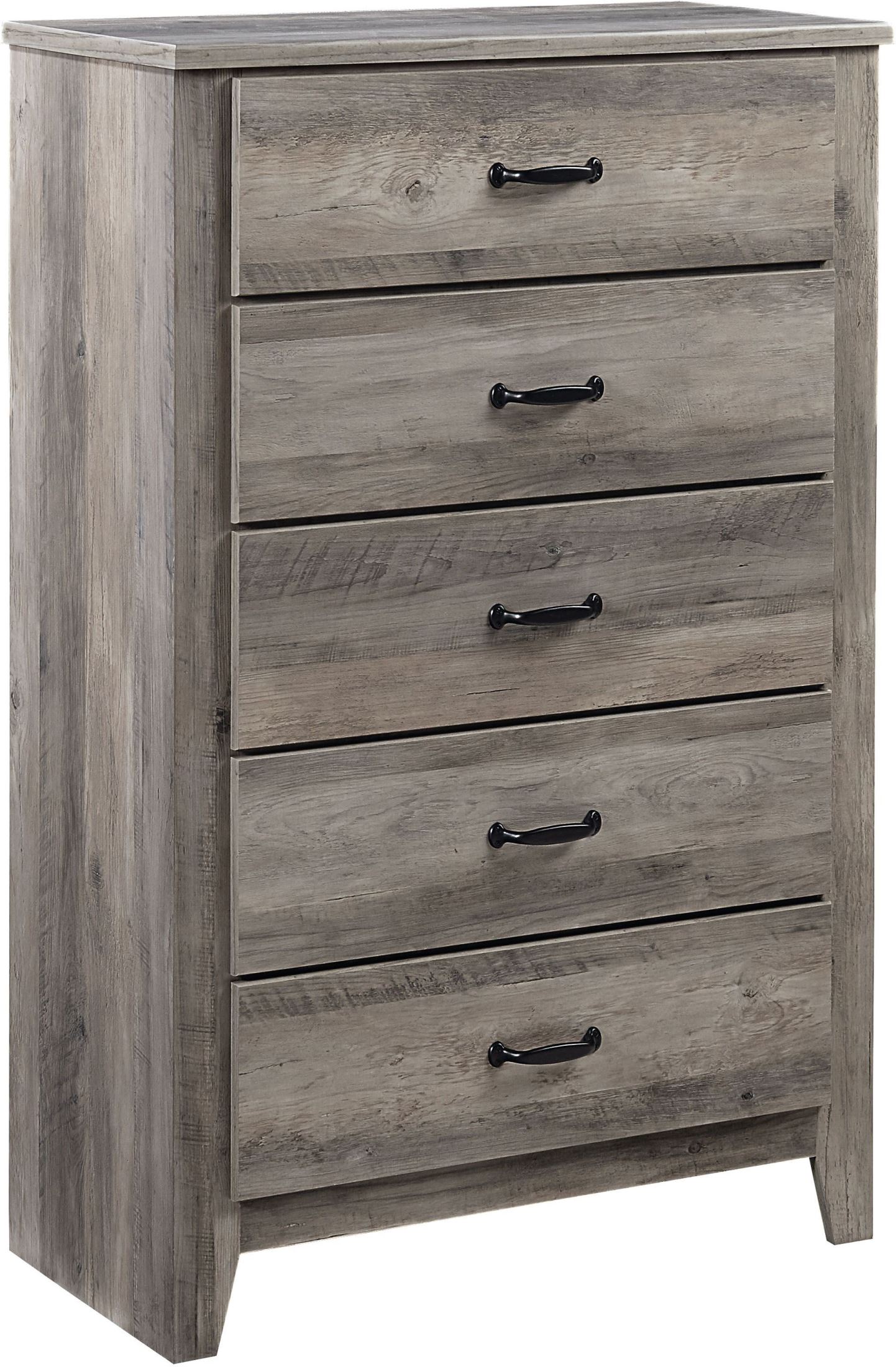 Standard Furniture Barnett Distressed Pine 5 Drawer Chest Barnett Distressed Pine 5 Drawer Chest Main Image