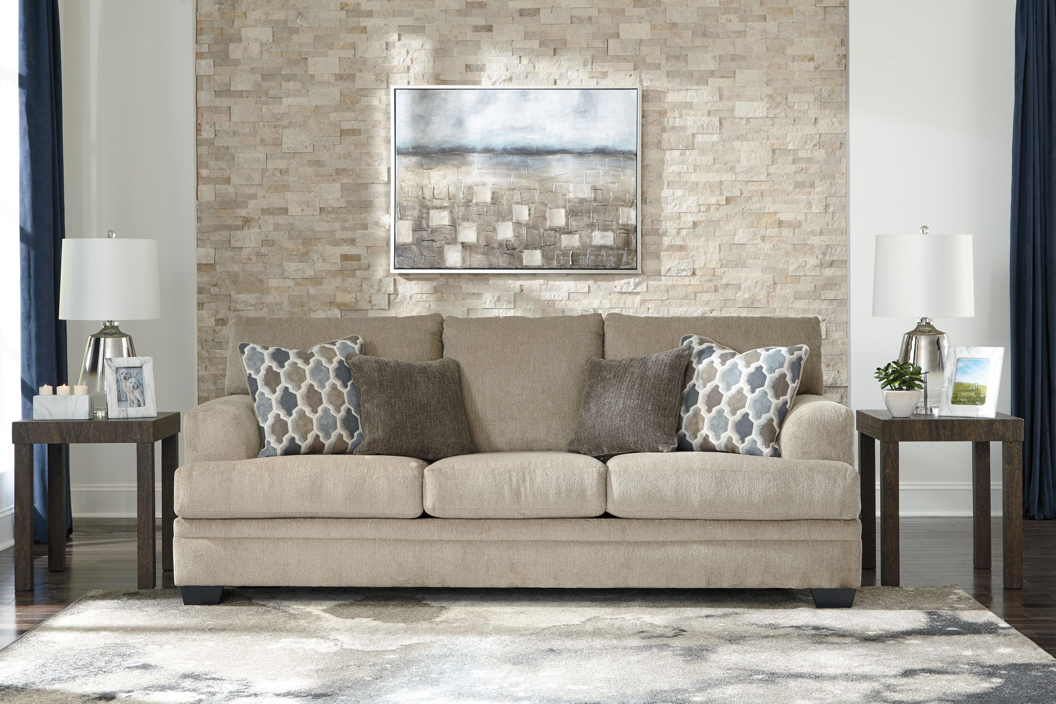 Dorsten Cream Sofa