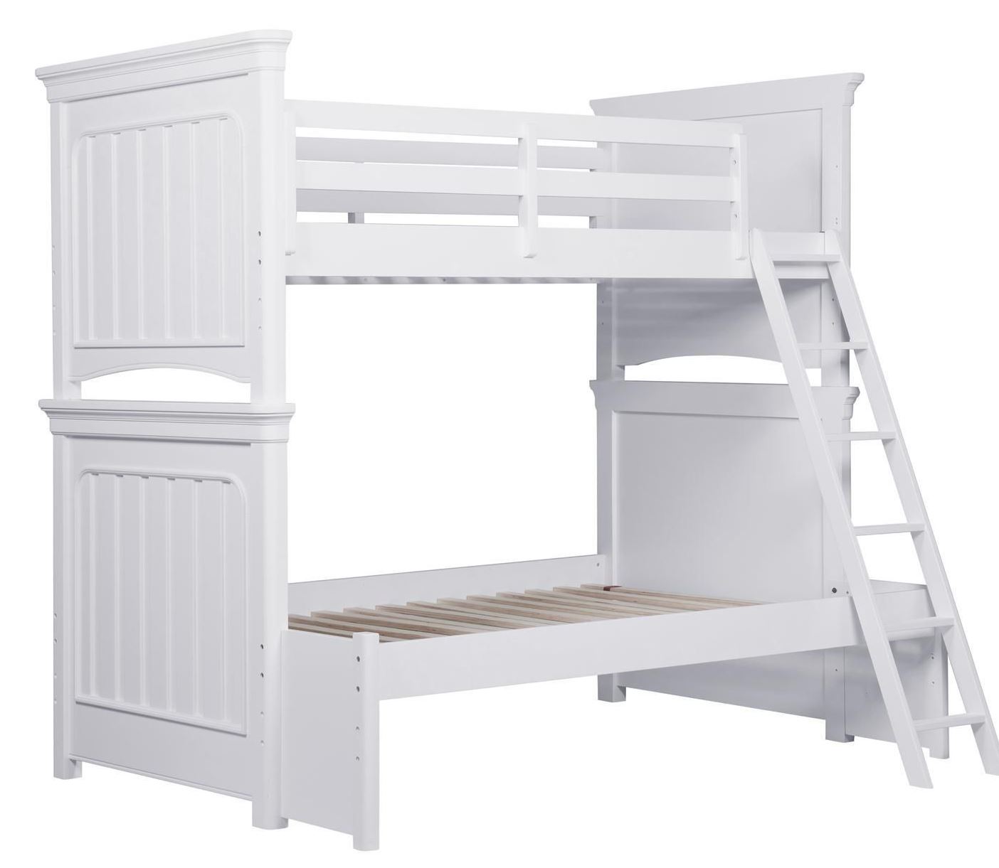Samuel Lawrence Summertime Fresh White Twin Over Full Bunk Bed Summertime Fresh White Twin Over Full Bunk Bed Main Image