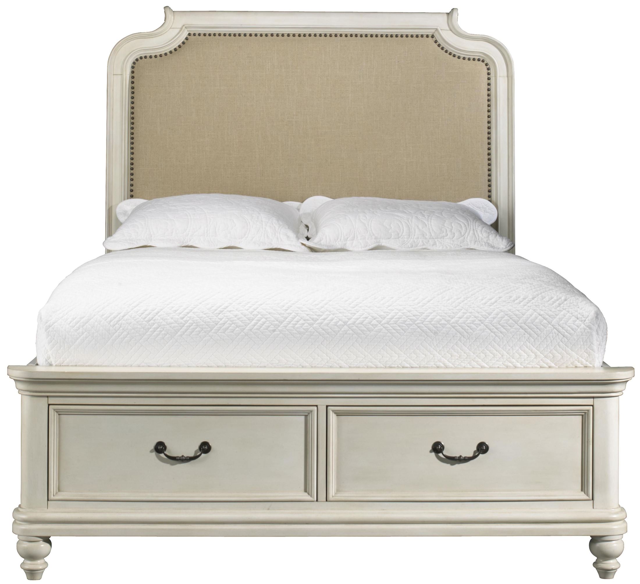 Samuel Lawrence Madison Twin Upholstered Panel Storage Bed Madison Twin Upholstered Panel Storage Bed Main Image