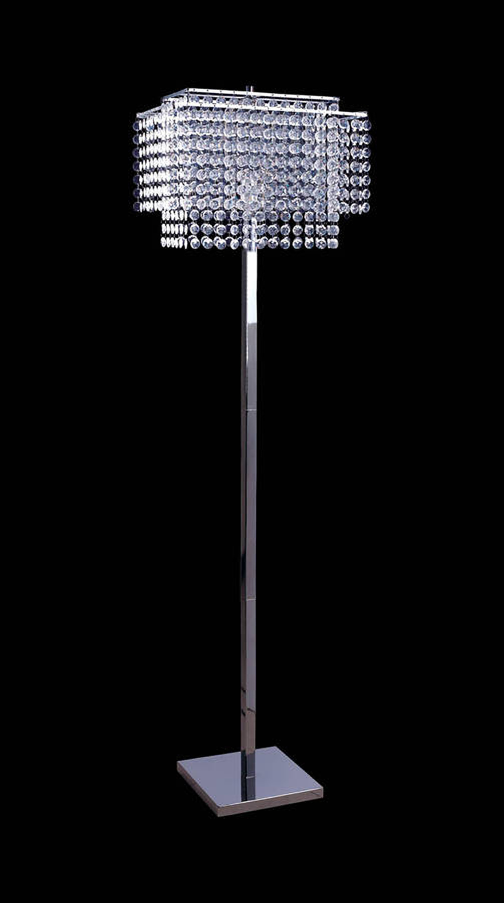 Furniture Of America Kit Clear Floor Lamp
