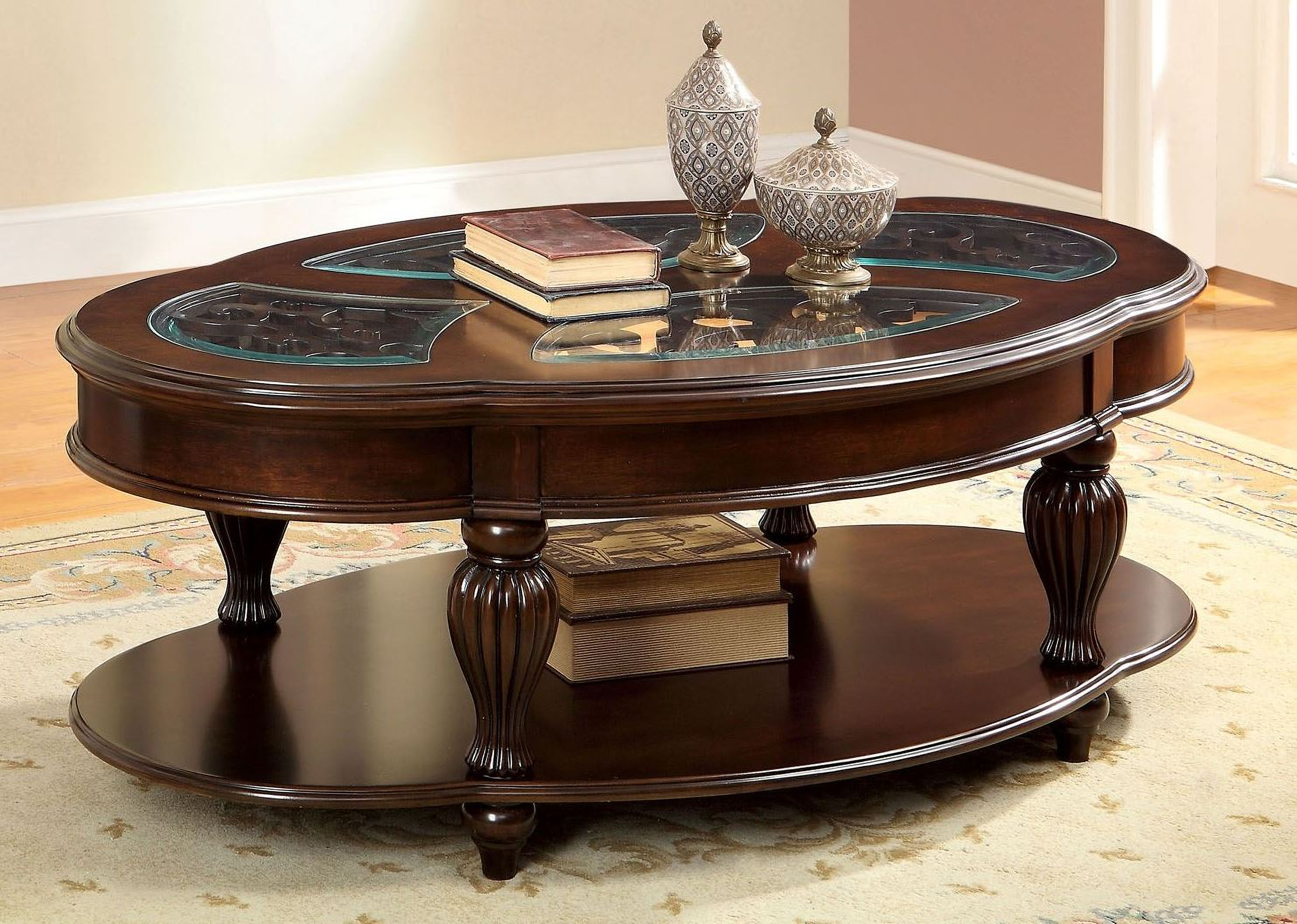Centinel Dark Cherry Coffee Table Centinel Dark Cherry Coffee Table