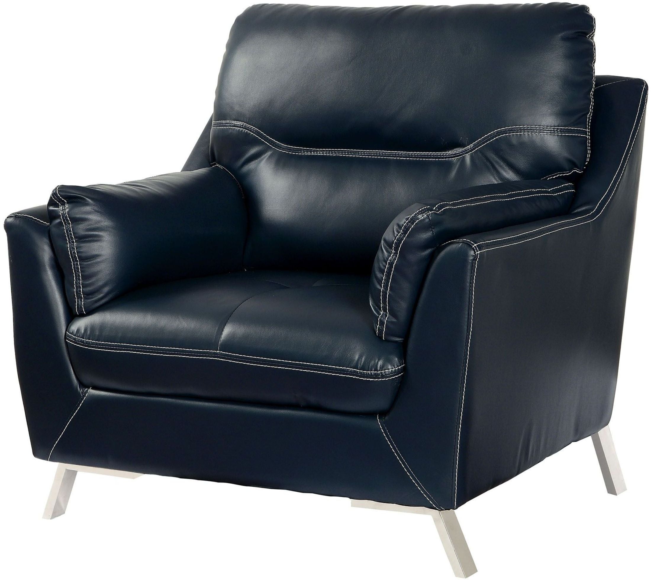 Nichola Dark Blue Chair