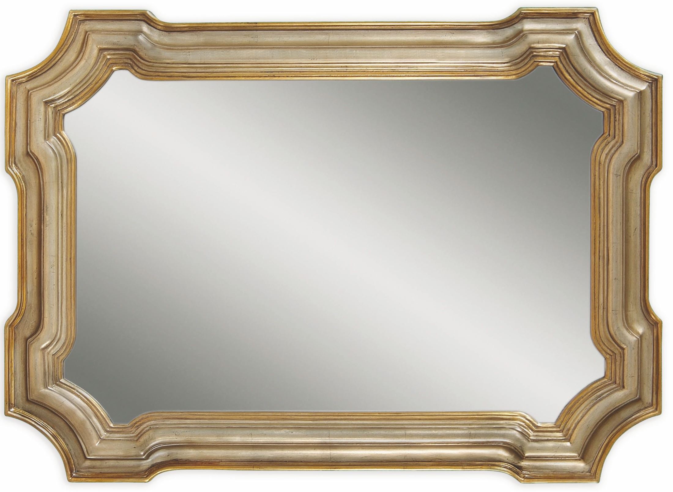 Angelica Silver And Gold Wall Mirror