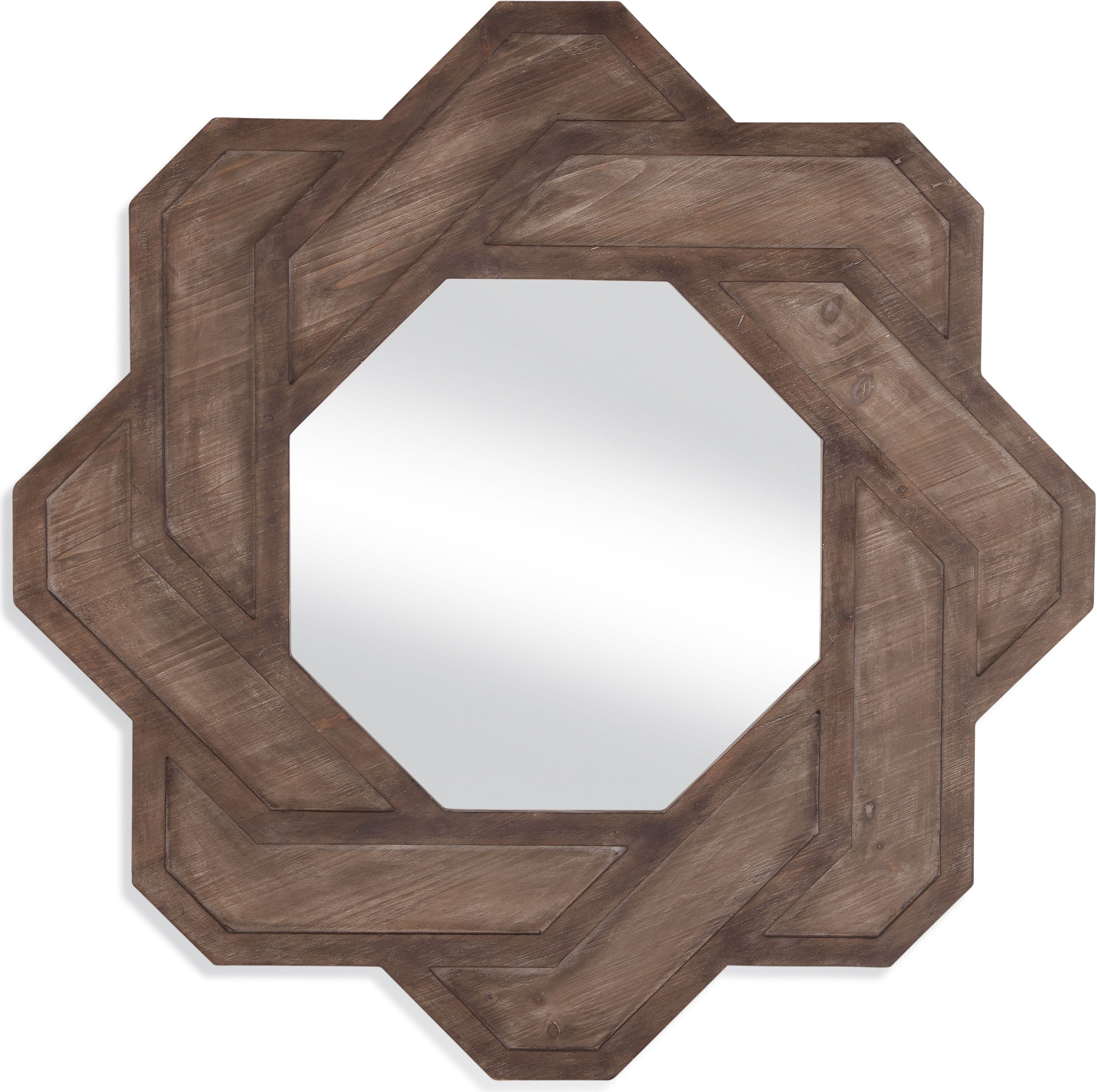 Farm Natural Wood Hanson Wall Mirror