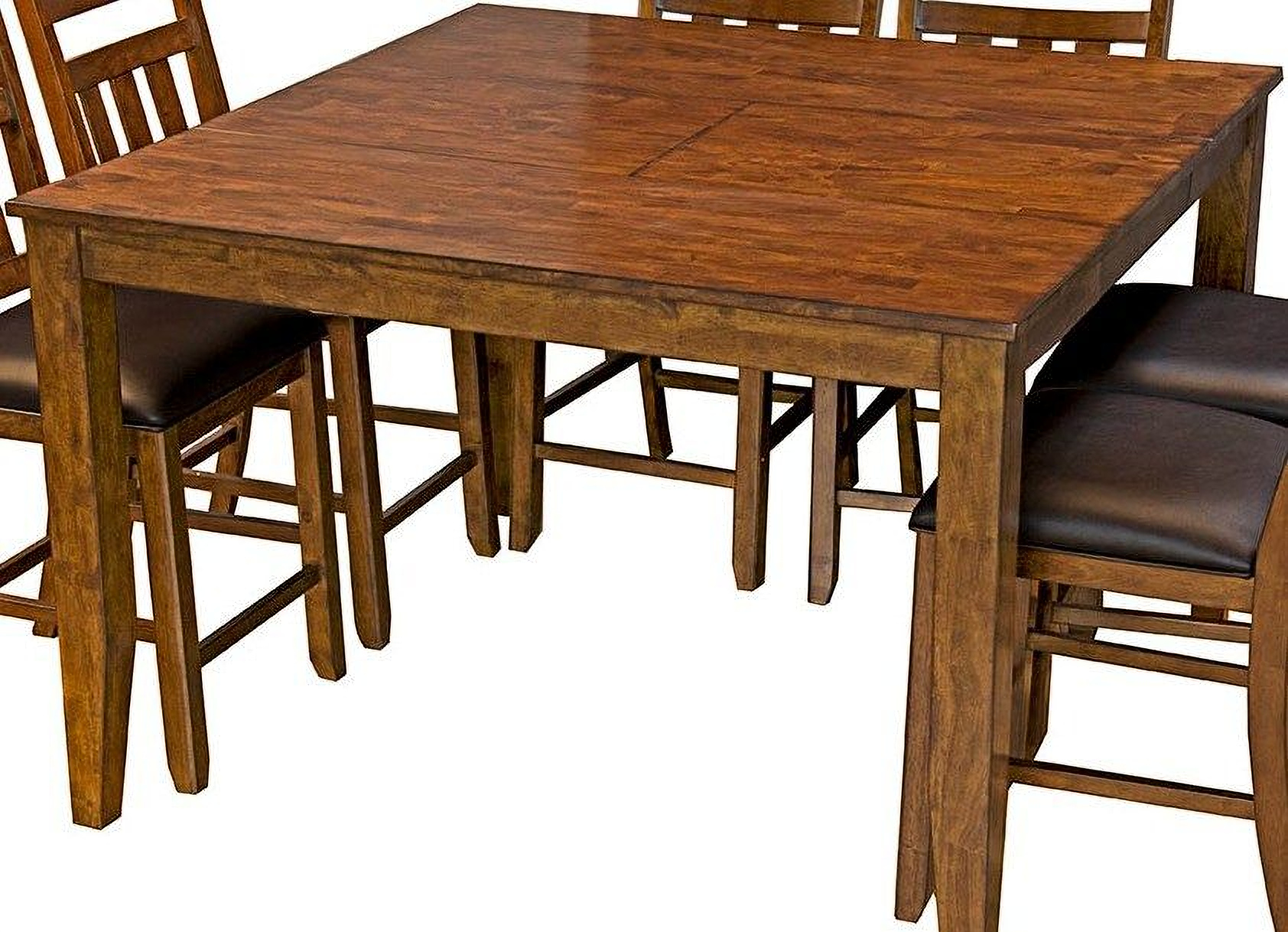 Mason Medium Mango 54 Extendable Square Dining Table