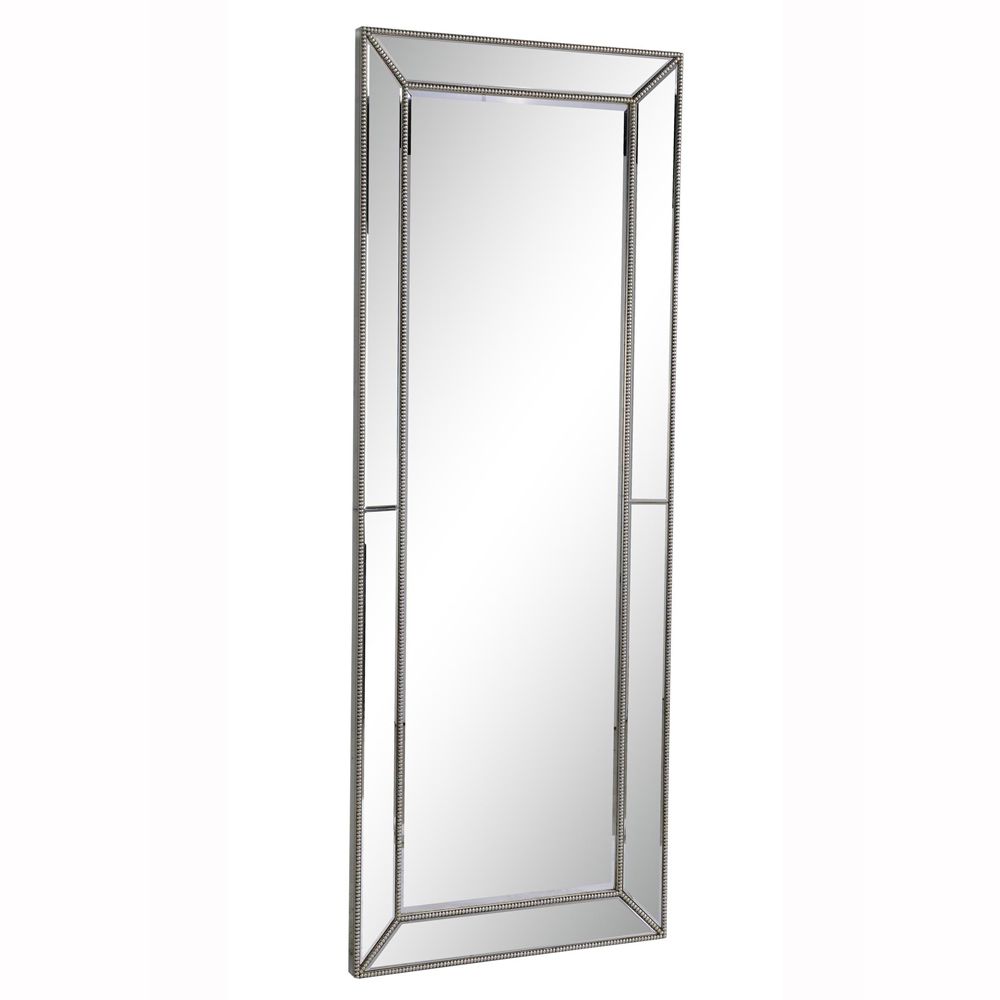 Modern 80 Irregular Silver Leaf Mirror