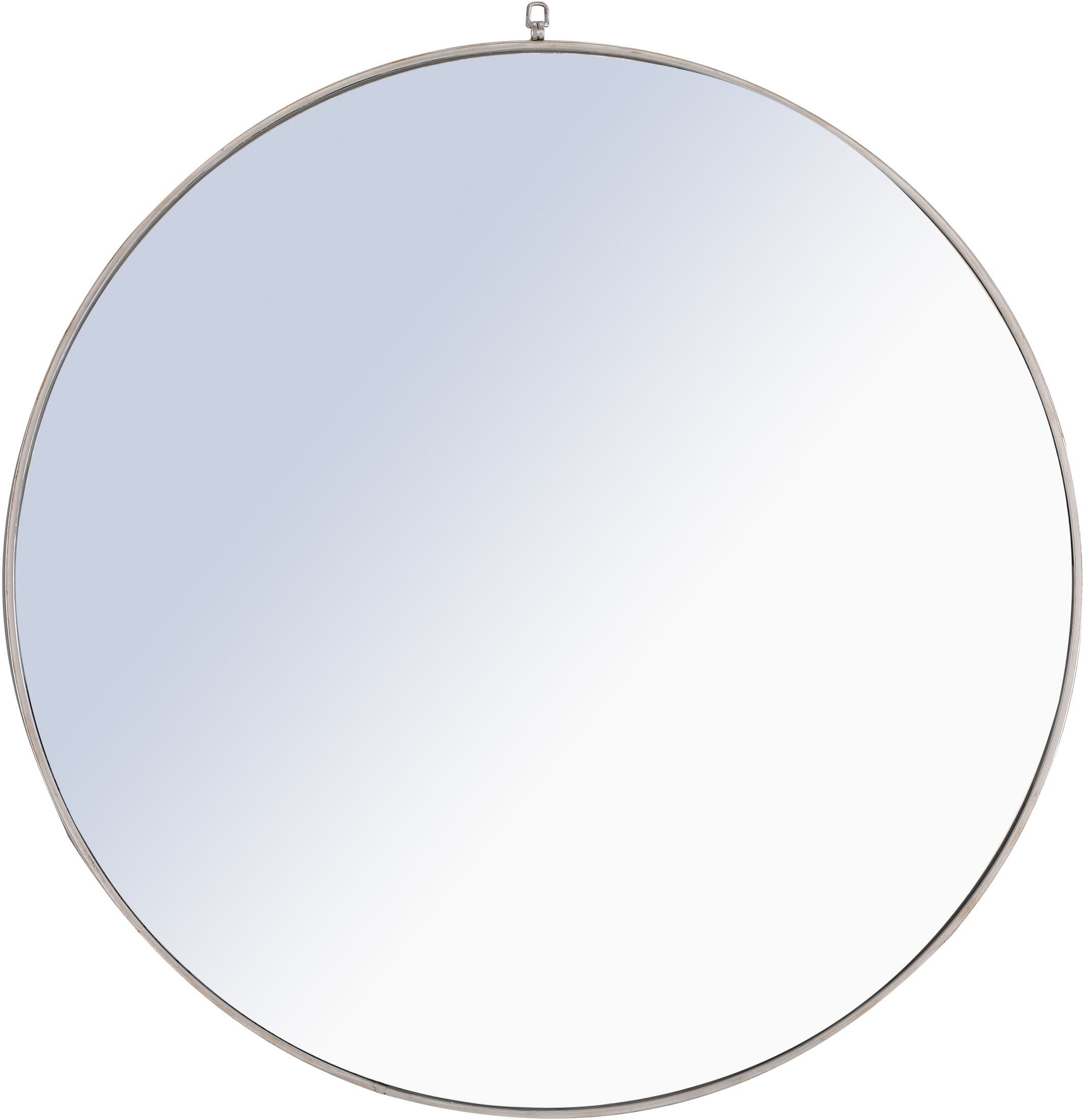 Mr4069s Eternity 48 Round Silver Mirror