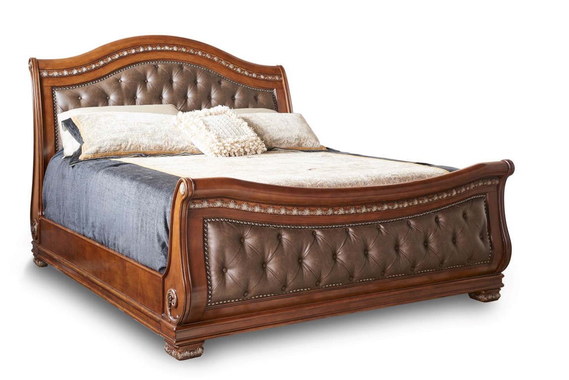 Fairfax Home Furnishings Orleans King Fairfax Home Furnishings Orleans King Sleigh Bed In Antique Brown