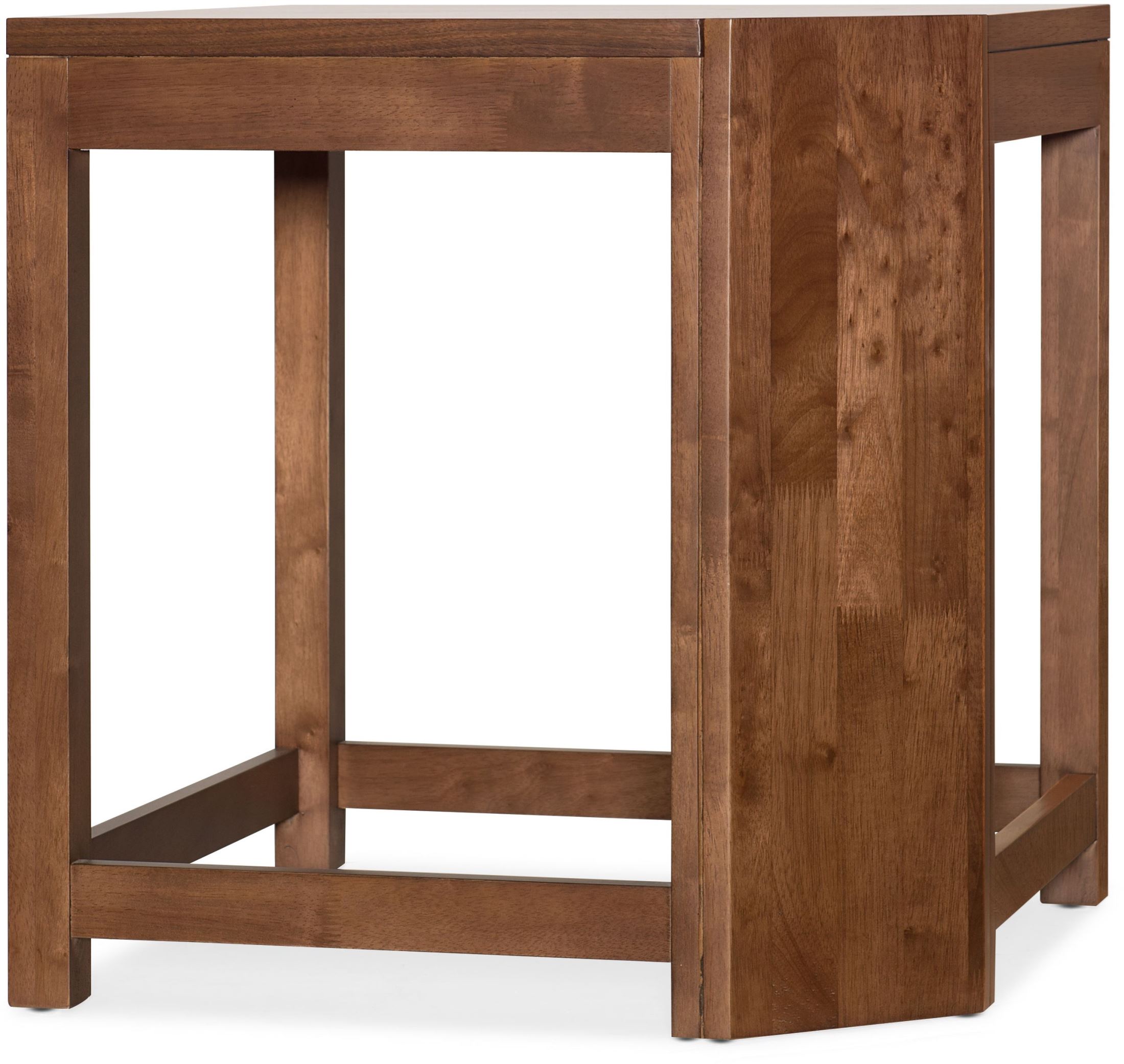 Elon Brown Corner Desk