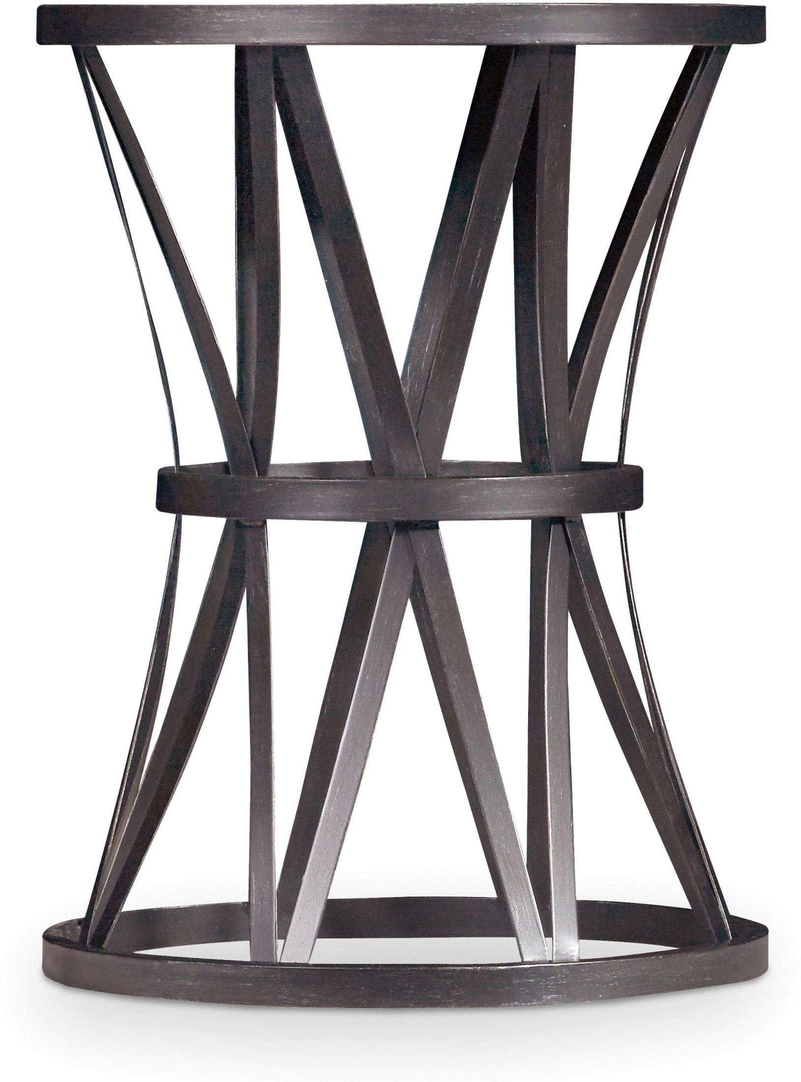 Chadwick Dark Wood Round End Table Collection 5 Chadwick Dark Wood Round End Table Main Image