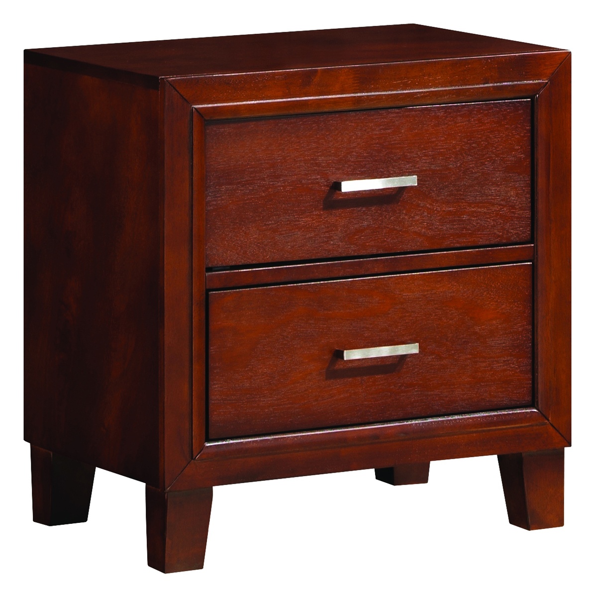 Glory Furniture G1200 2 Drawer Nightstand In Cherry N Glory Furniture G1200 2 Drawer Nightstand In Cherry N Main Image