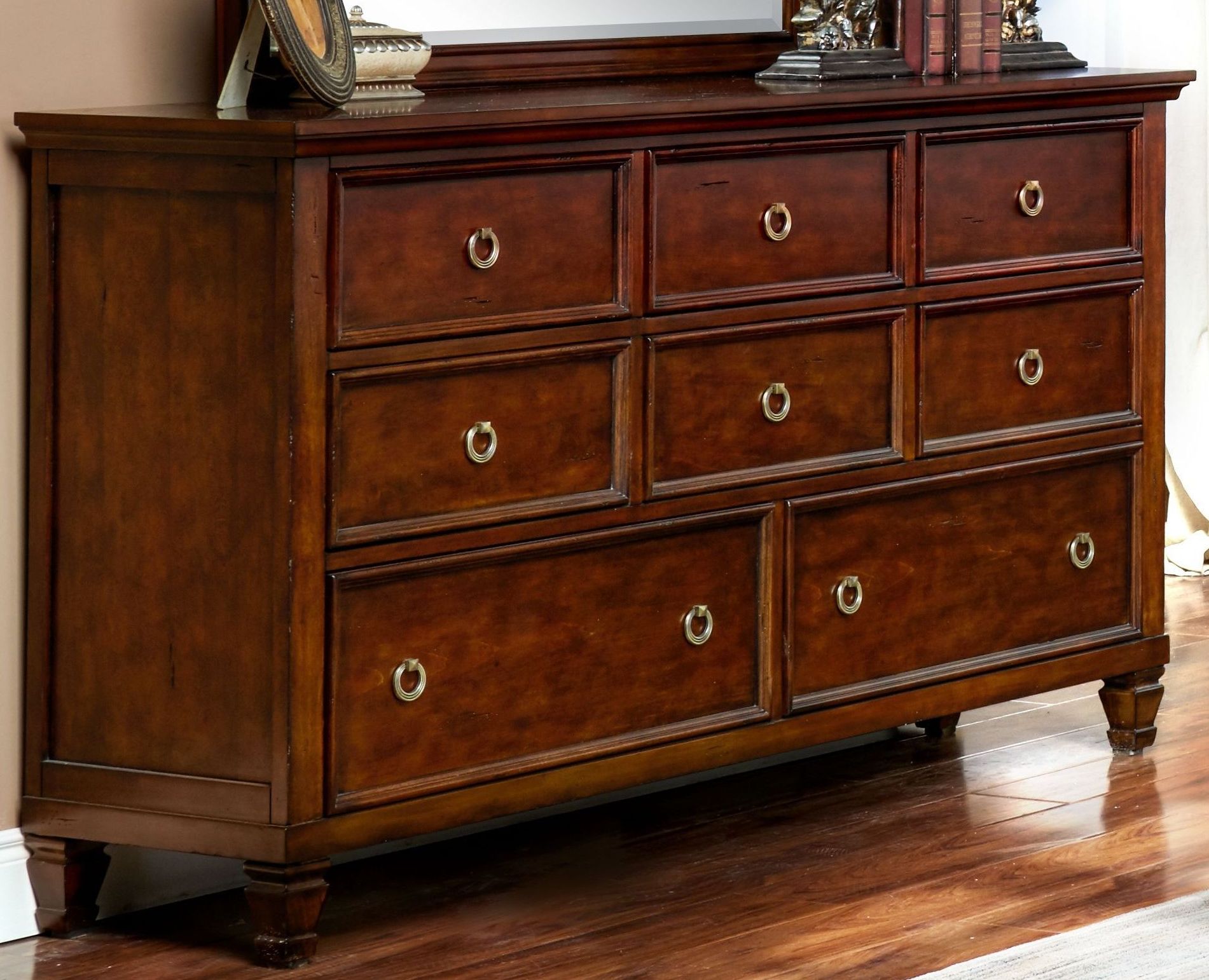 Tamarack Brown Cherry Dresser 1stopbedrooms