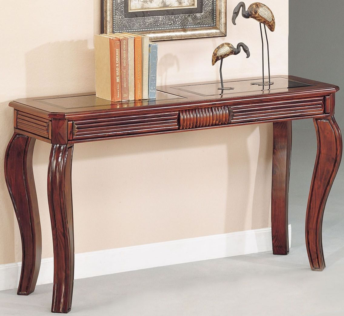 Overture Cherry Sofa Table 1stopbedrooms