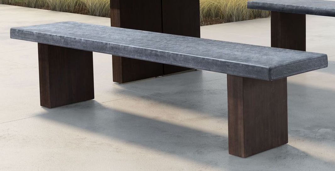 Windsor Cement And Natural Bench 1stopbedrooms