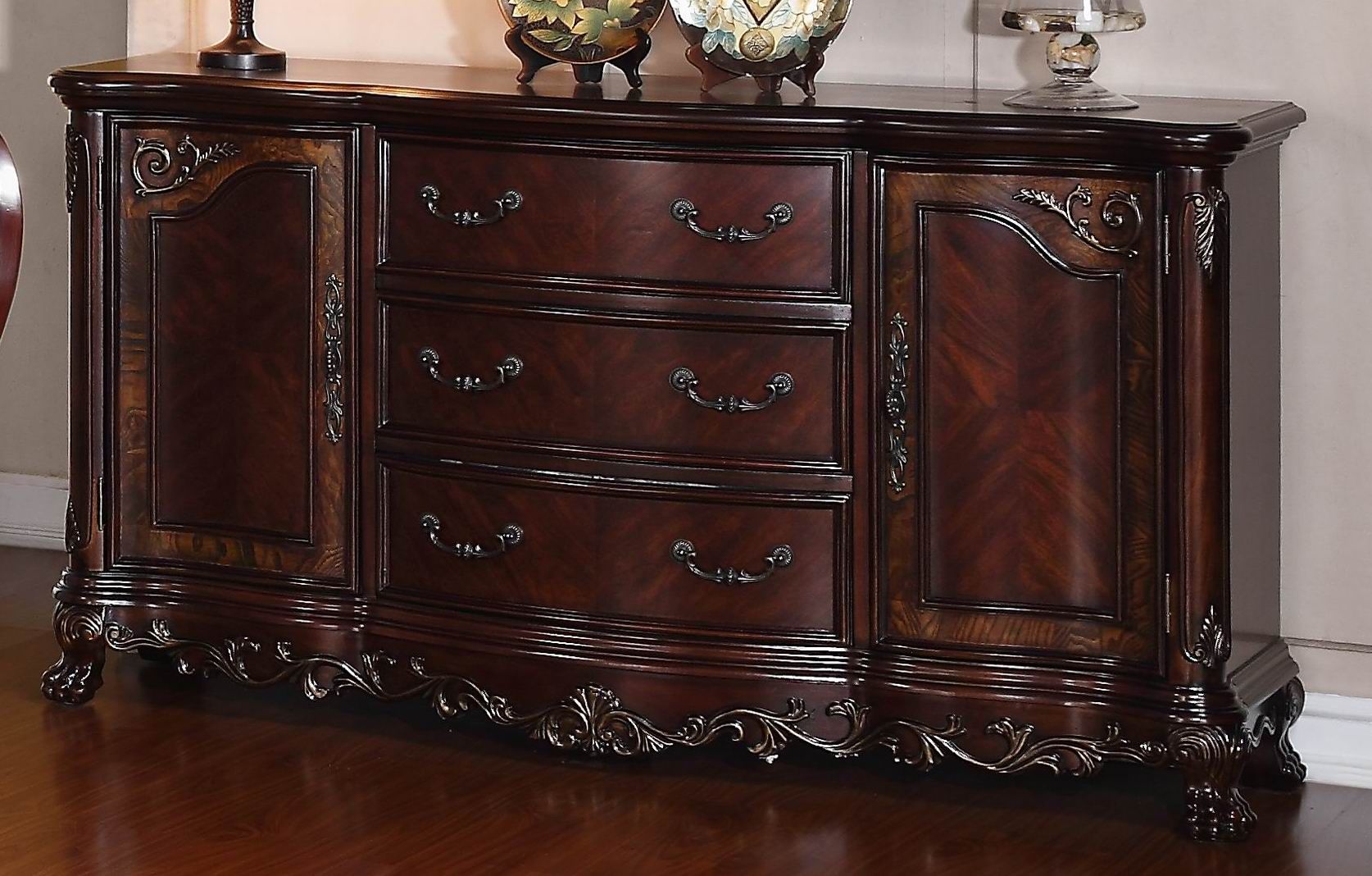 Deryn Park Cherry Buffet Server 1stopbedrooms