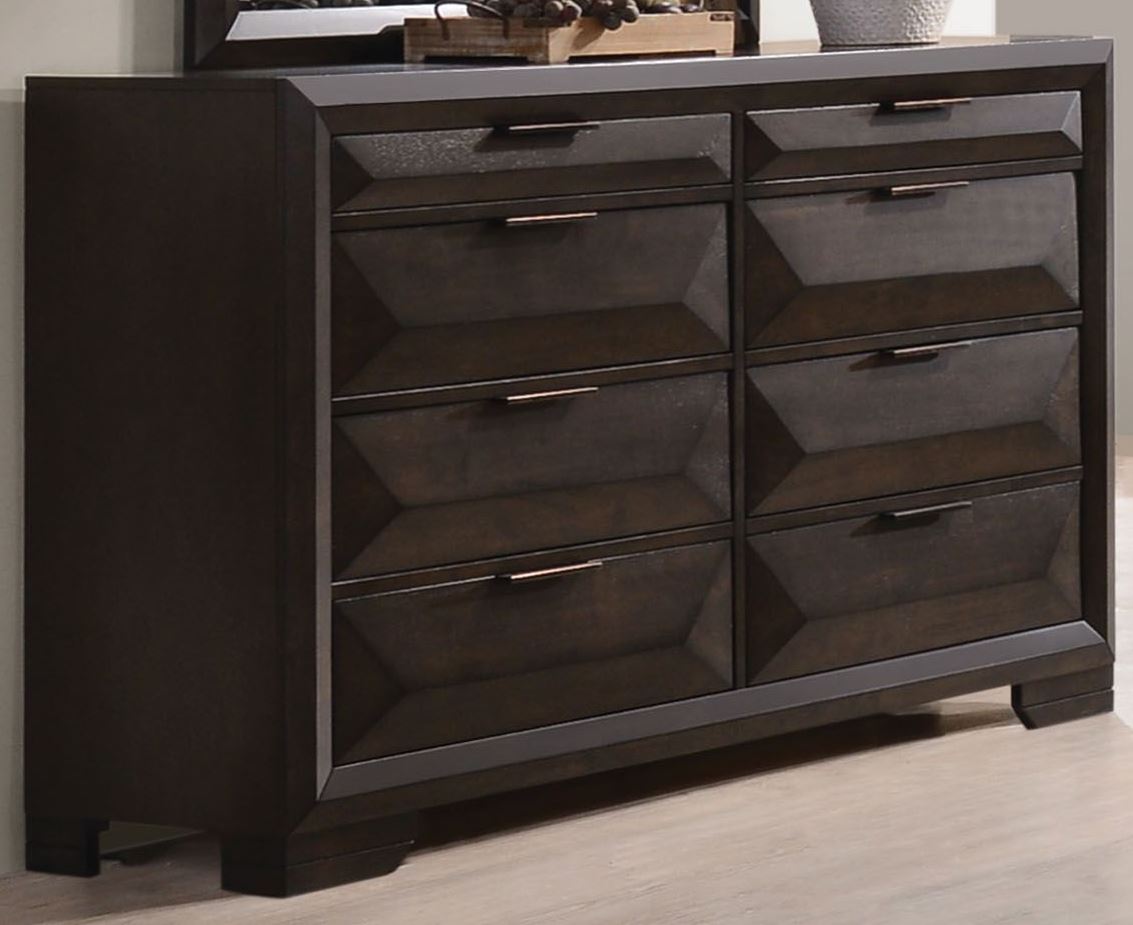 Merveille Espresso Dresser 1stopbedrooms