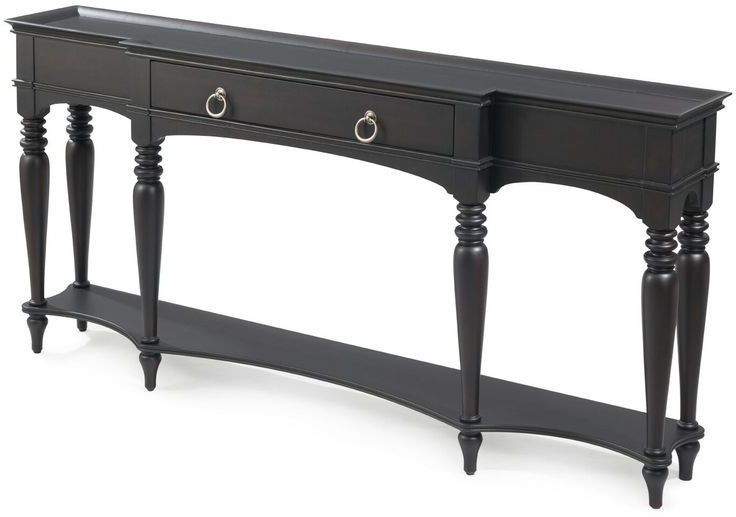 Safa Espresso Rectangular Console Table 1stopbedrooms