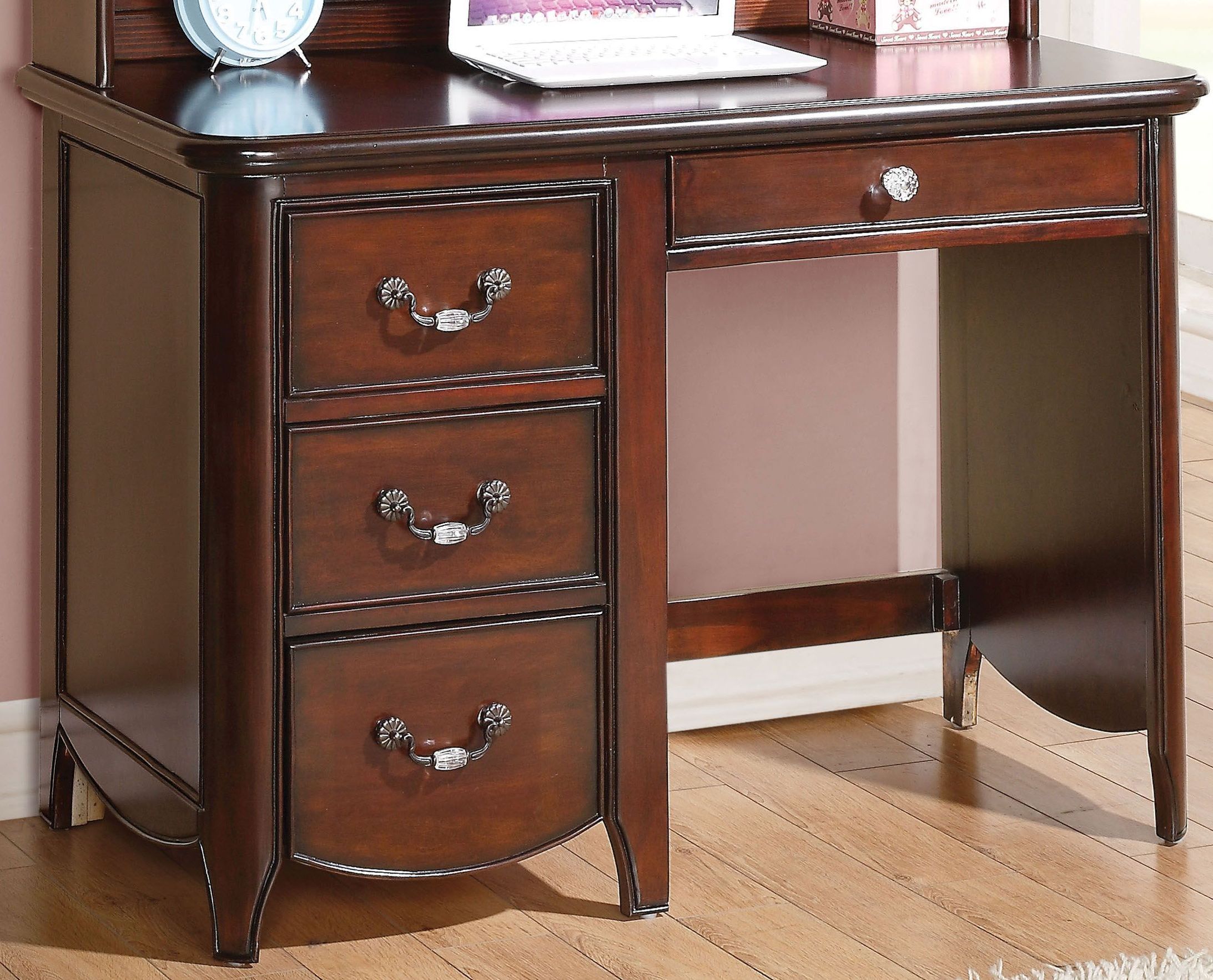 Cecilie Cherry Computer Desk 1stopbedrooms